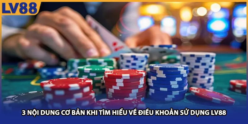 3 nội dung cơ bản khi tìm hiểu về điều khoản sử dụng LV88